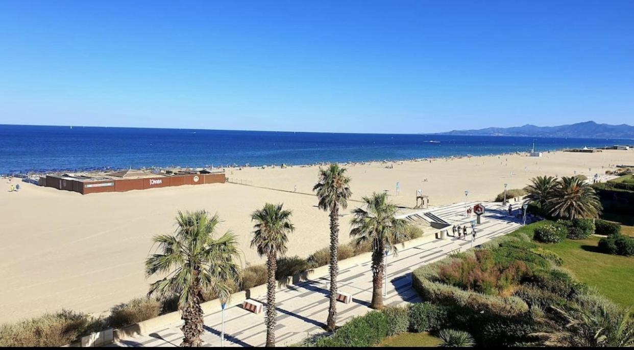 Apartamento Les Pieds Dans L'Eau Canet-en-Roussillon Exterior foto