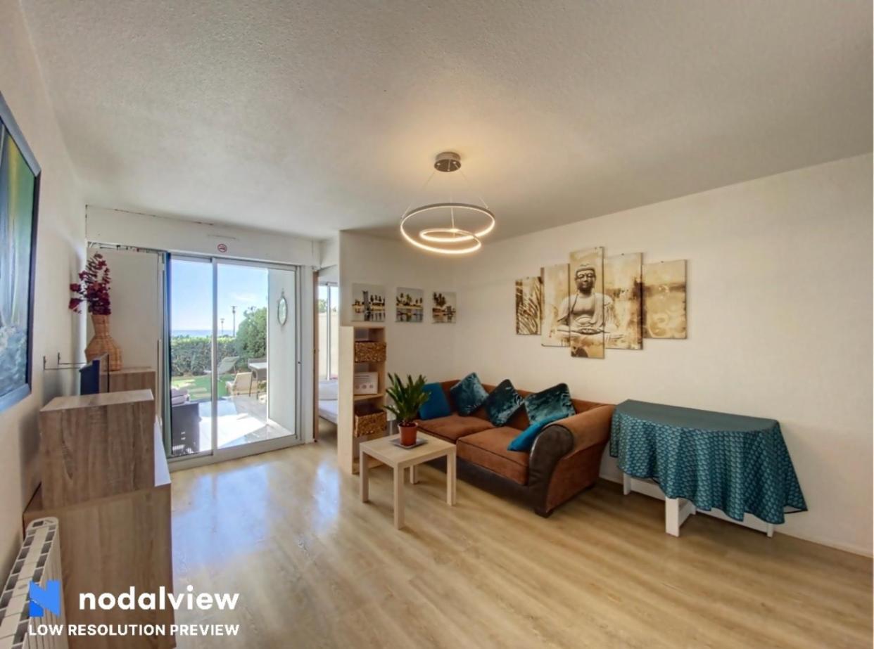 Apartamento Les Pieds Dans L'Eau Canet-en-Roussillon Exterior foto
